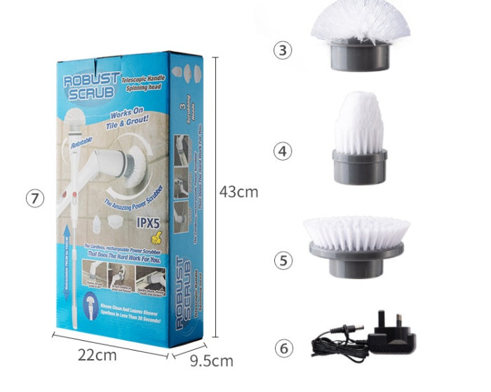 Wireless Electric Cleaning Brush Kit